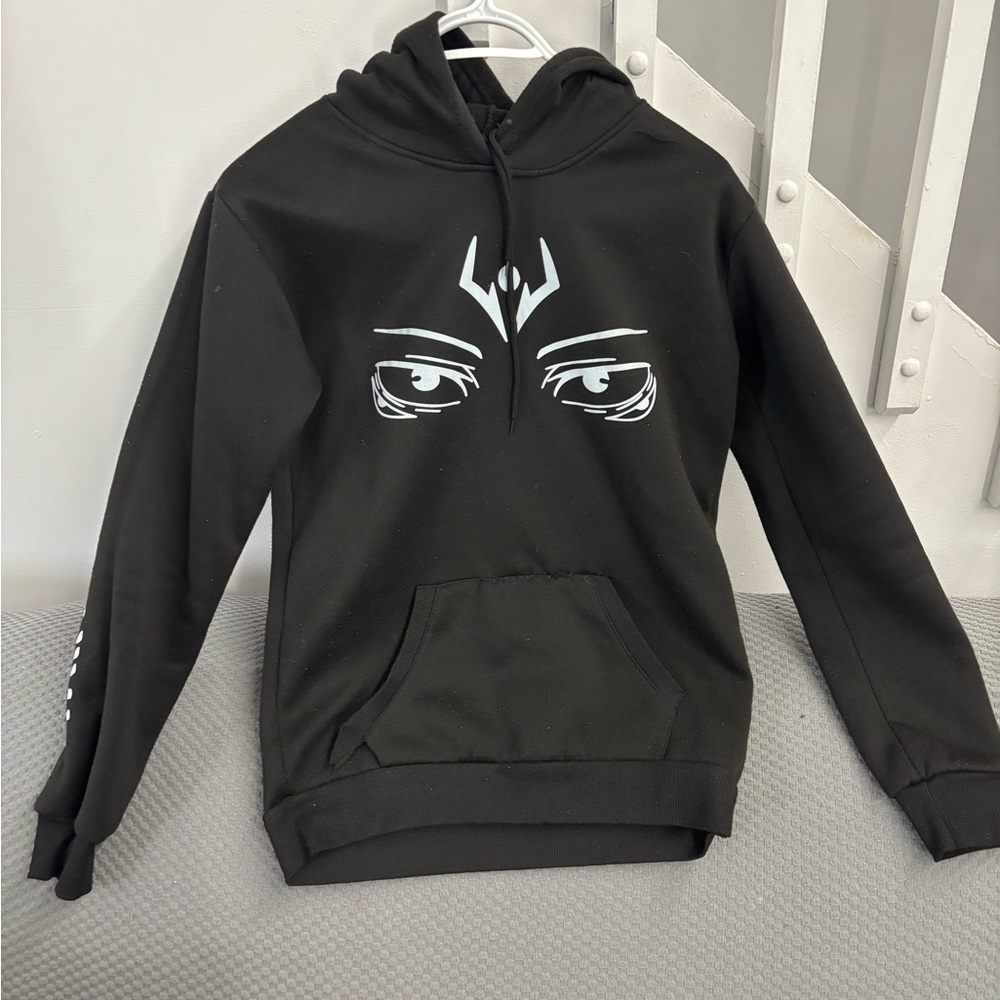 Ryomen Sukuna Jujutsu Kaisen Graphic Hoodie - Black - Small